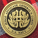 Naval Base POint Loma JAG Challenge Coin